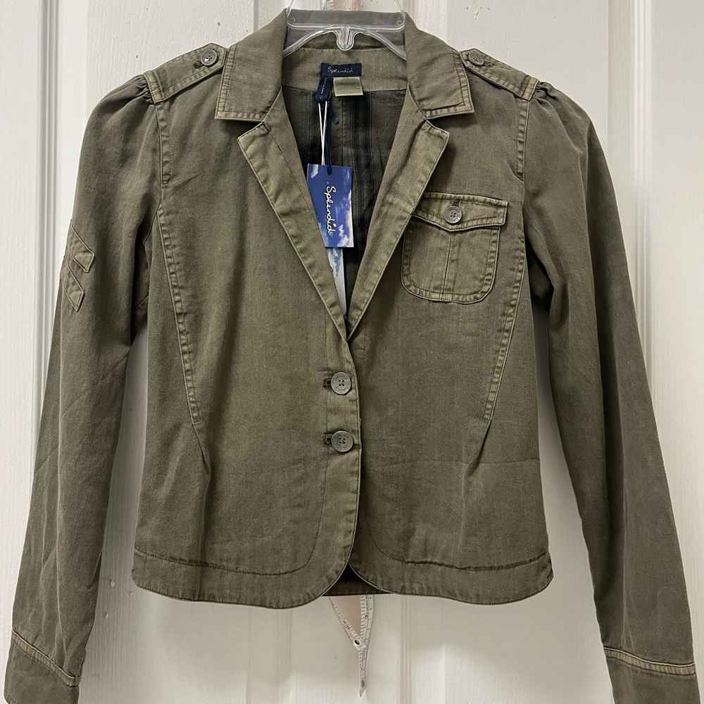 Splendid Ladies Military Jacket New